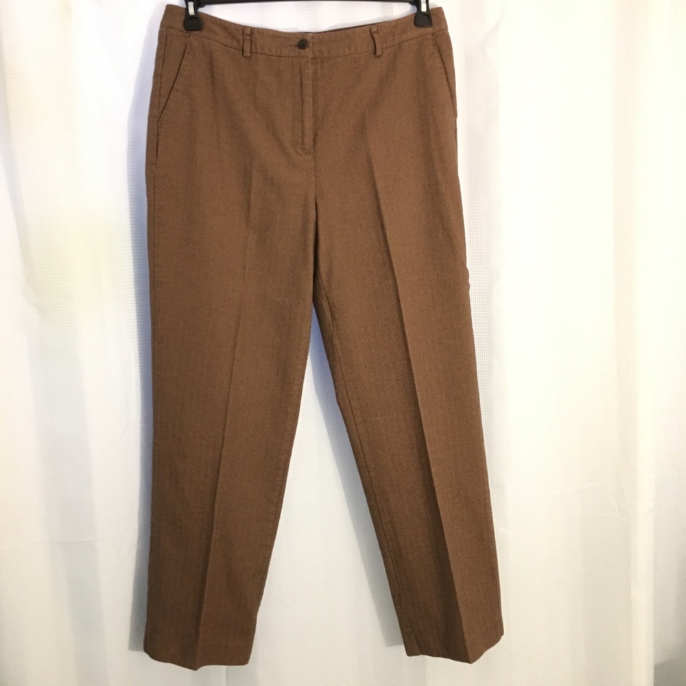 Classic, fully lined herringbone trousers